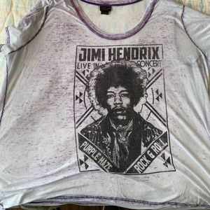 Vintagey Jimi Hendrix T from early 2000s - 4x